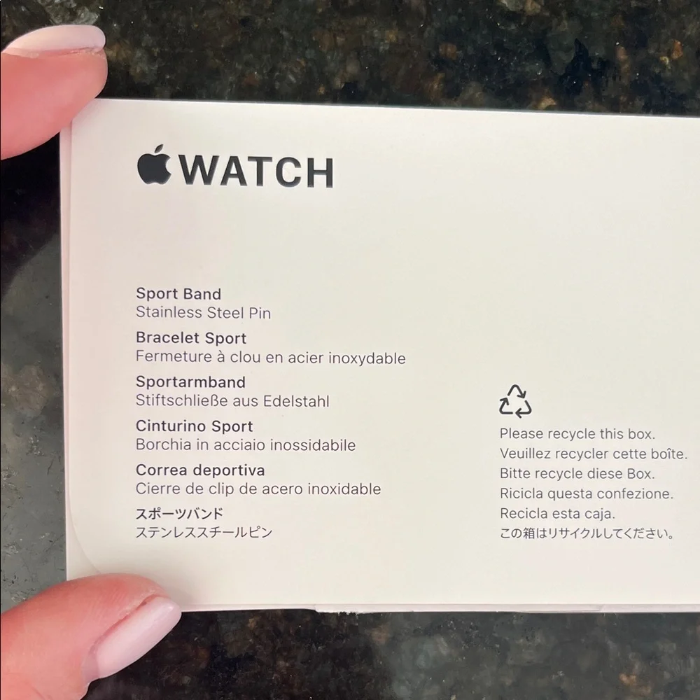 45mm (M/L) Apple Watch Band in Midnight Blue